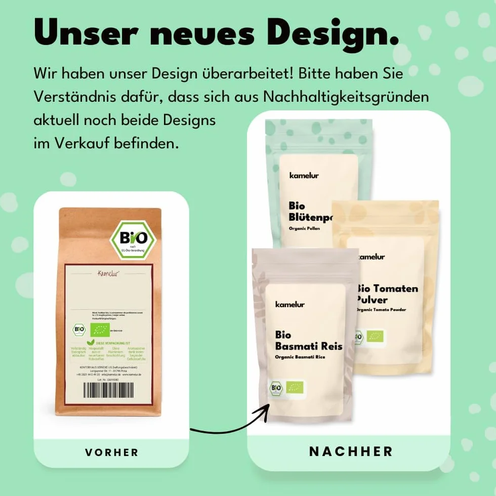 Kamelur Avellanas con cáscara de Italia, granos de avellana de alta calidad enteros y sin cáscara, en envase biodegradable, 1kg