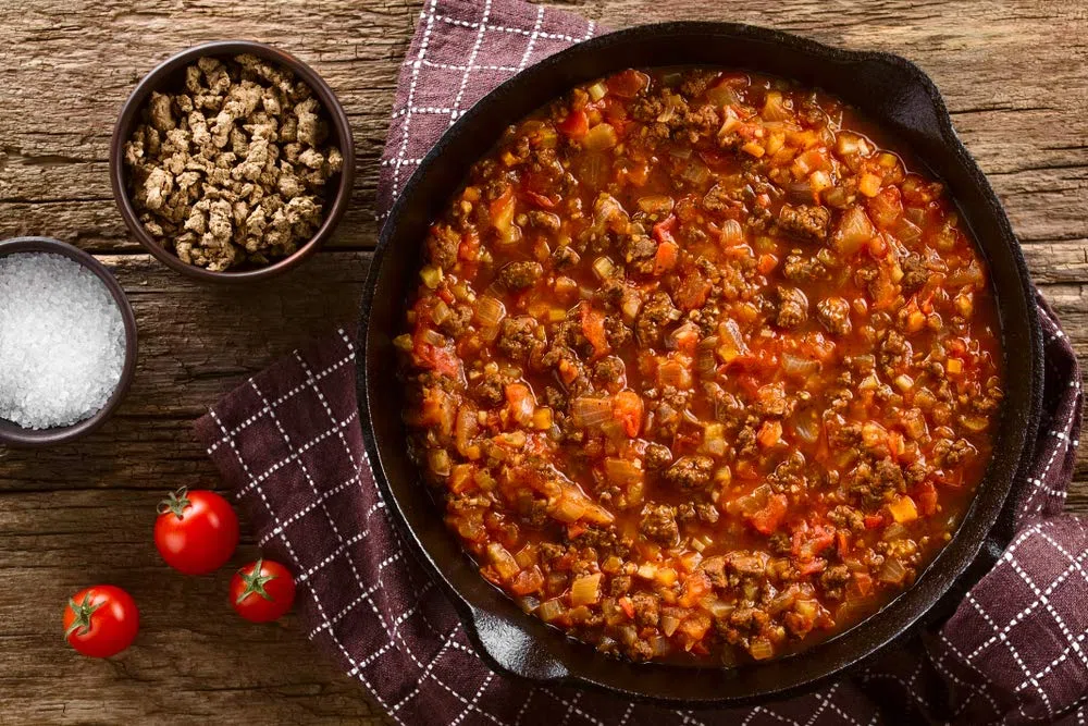 Proteína vegetal texturizada, sustituto de carne picada natural (TVP) (7 libras)