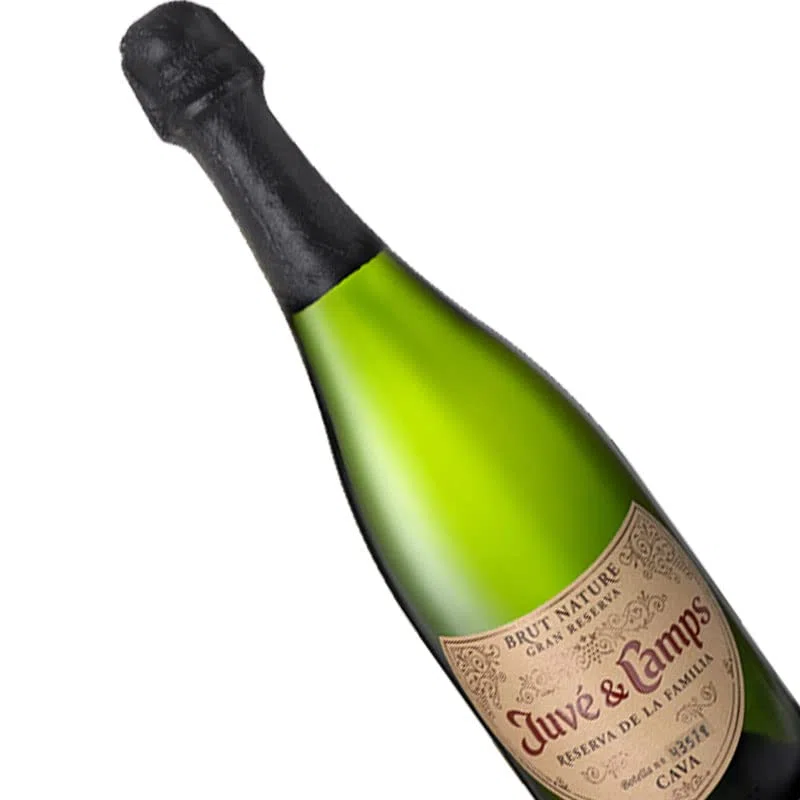 Cava Juve Camps Reserva Familia Brut Nature de 75 cl - D.O. Cava - Bodegas Juve y Camps (Pack de 6 botellas)