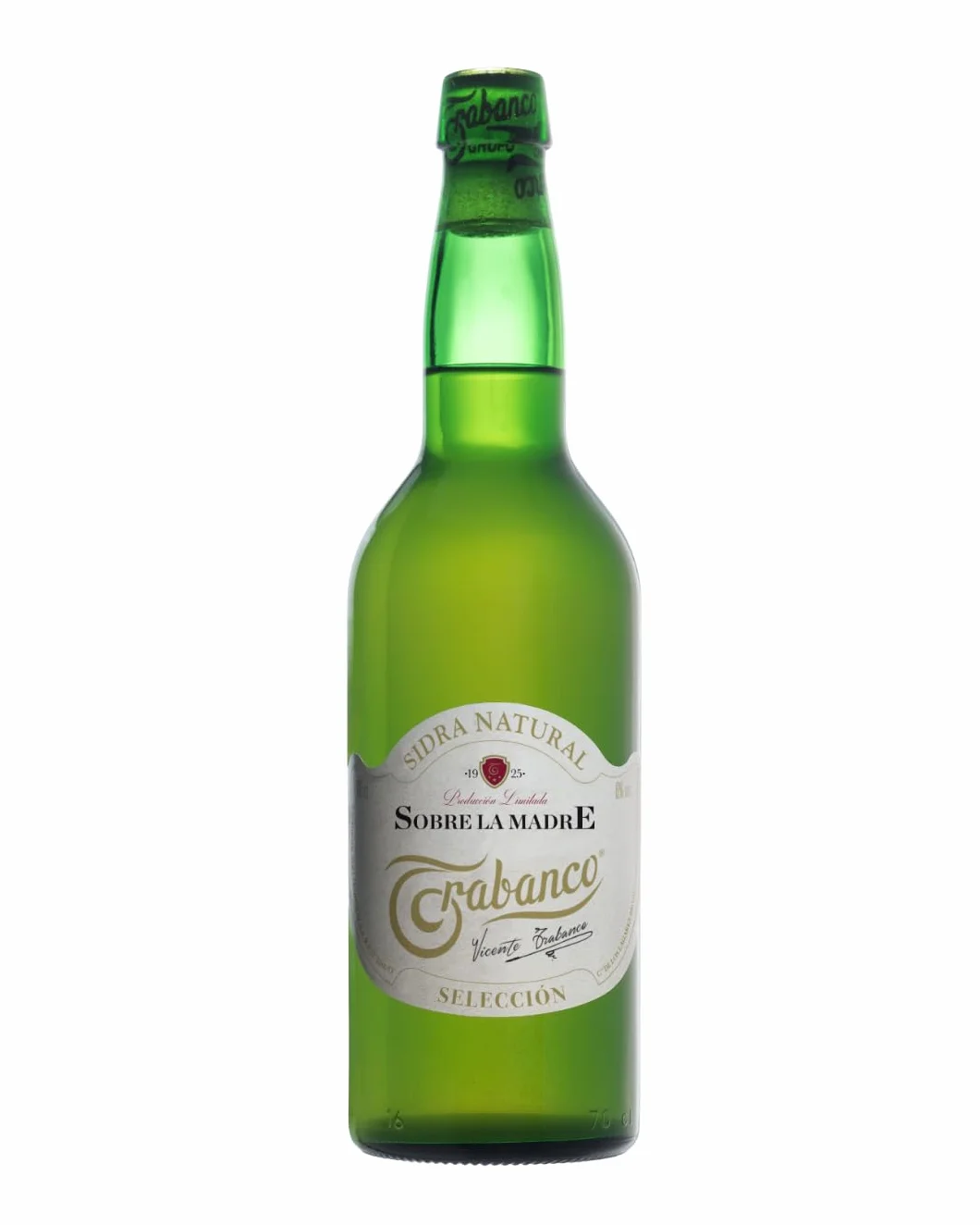 Sidra Trabanco Sobre la Madre. Sidra Natural. Caja de 6 Botellas de 70 cl.