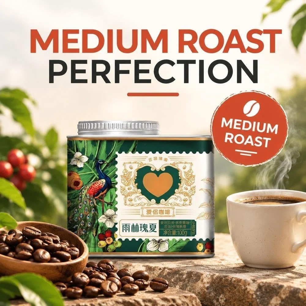 Rainforest Gesha for verter sobre café 100g