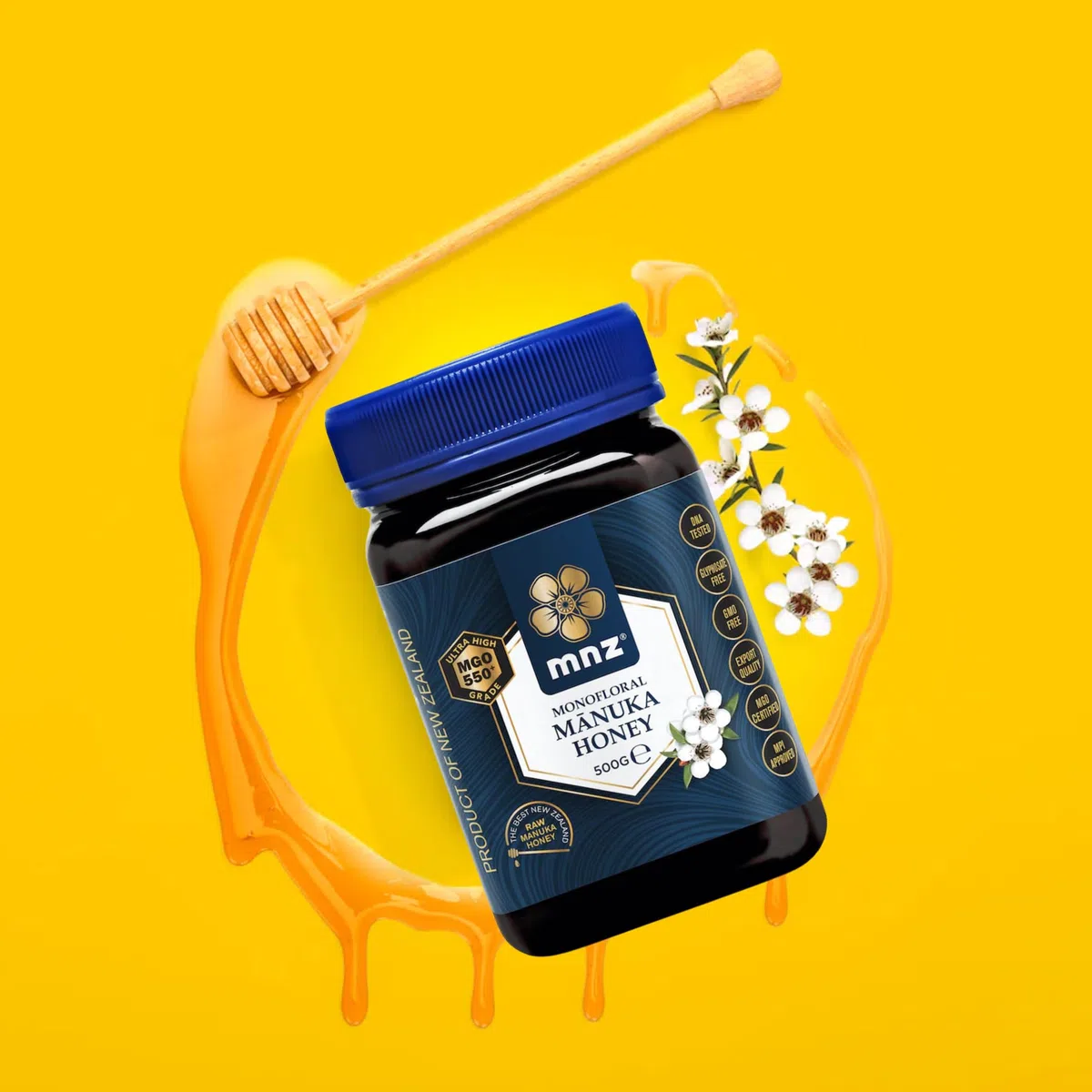 Miel DE Manuka MONOFLORAL MGO 550+ 500G