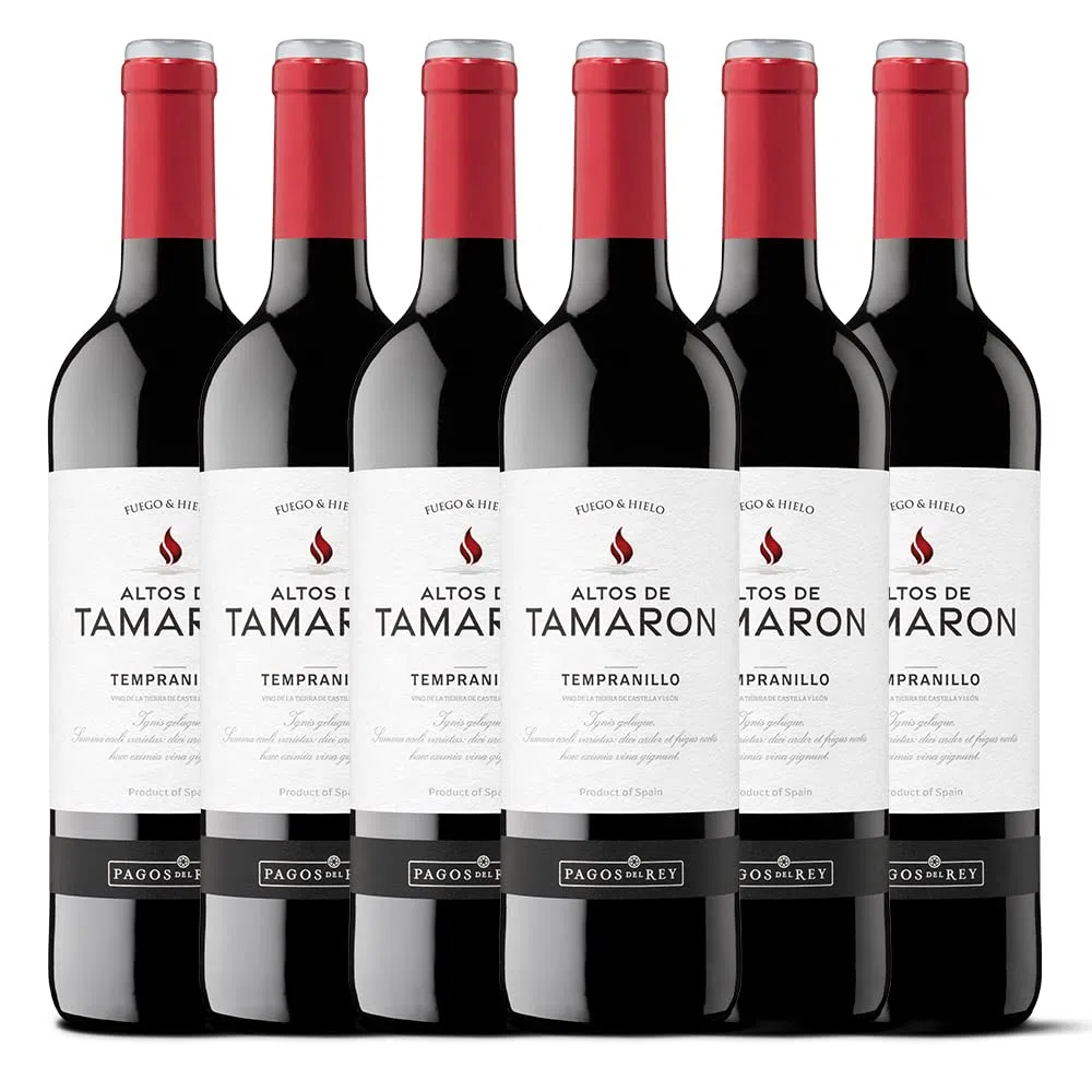 Altos De Tamaron Vino Tinto Tempranillo VTCL - 6 Botellas x 750 ml - Total: 4500 ml