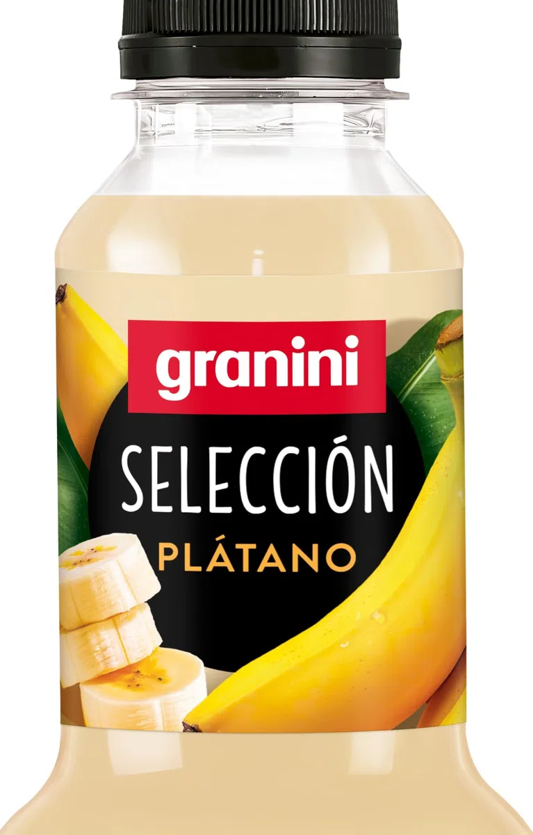 Granini - Néctar de plátano a partir de zumo de plátano con edulcorante Pack 6 x 1L Selección