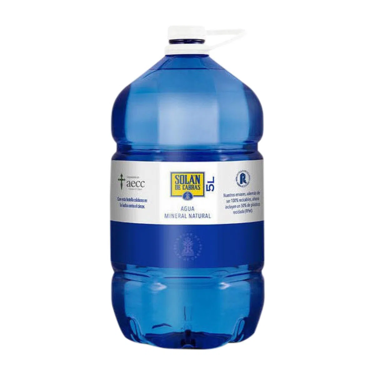 Agua Caja de 3 unidades Solán PET Garrafa 5 L