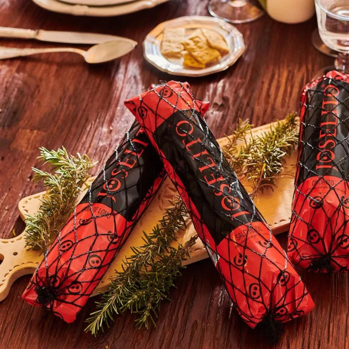 Joselito Embutidos Jamon,salchichon,lomo - 100% del Pais - Sabor auténtico, ideal para celebrar en familia o con tu pareja - Irresistiblemente bueno (Lomo+Chorizo+Salchichon)