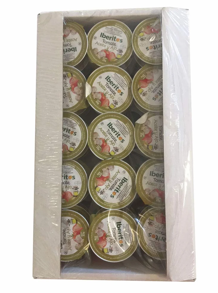 Tomate ajo y aceite en monodosis Iberitos - 45 unidades x 22 gr