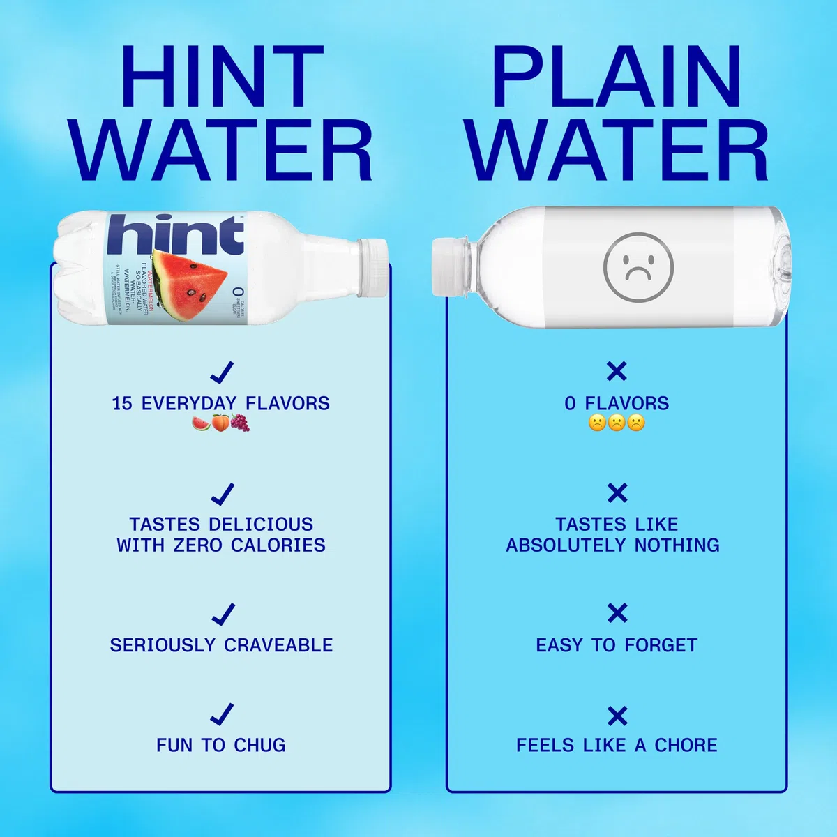 Hint Premium Essence Water, Watermelon, 16 Ounce Bottles (Pack of 12)