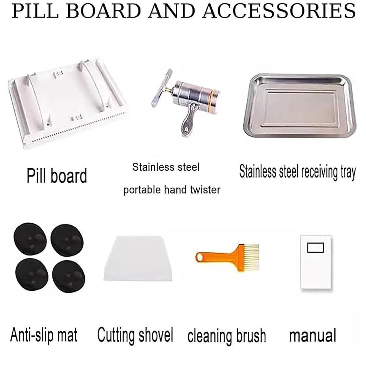 Tapioca - Máquina para hacer perlas, herramientas manuales de bricolaje para perlas de 3 a 12 mm, doble mango con deflector deslizante, ideal para tiendas de té con leche y cocinas domésticas