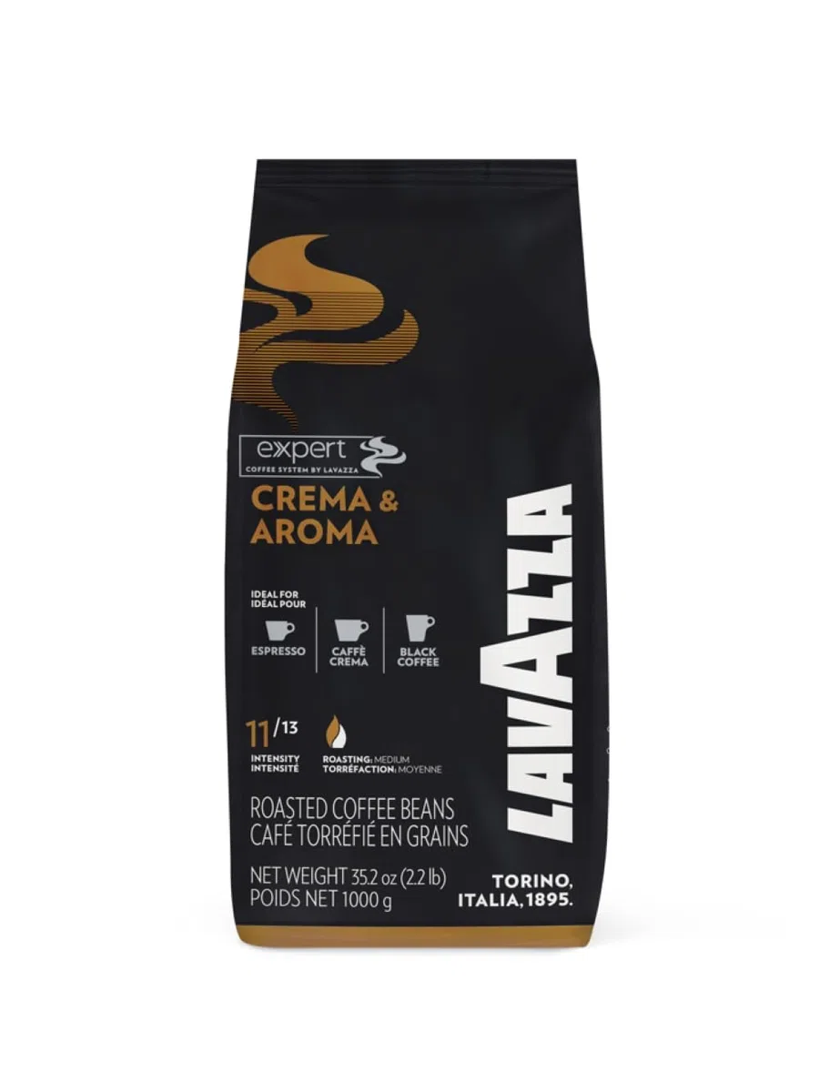 Lavazza Expert Crema & Aroma Espresso - 6 x 1 kg de granos de café enteros