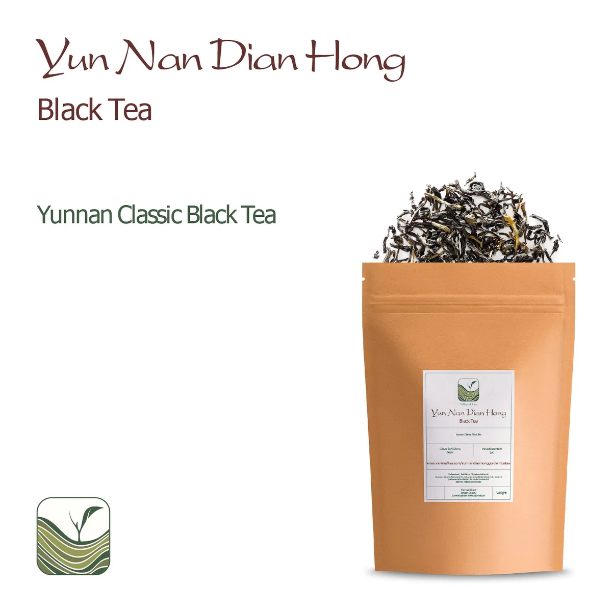 Yunnan Té Negro - Hojas Sueltas De Té - Golden Monkey - Golden Needle - Yun Nan Dian Hong Té Rojo