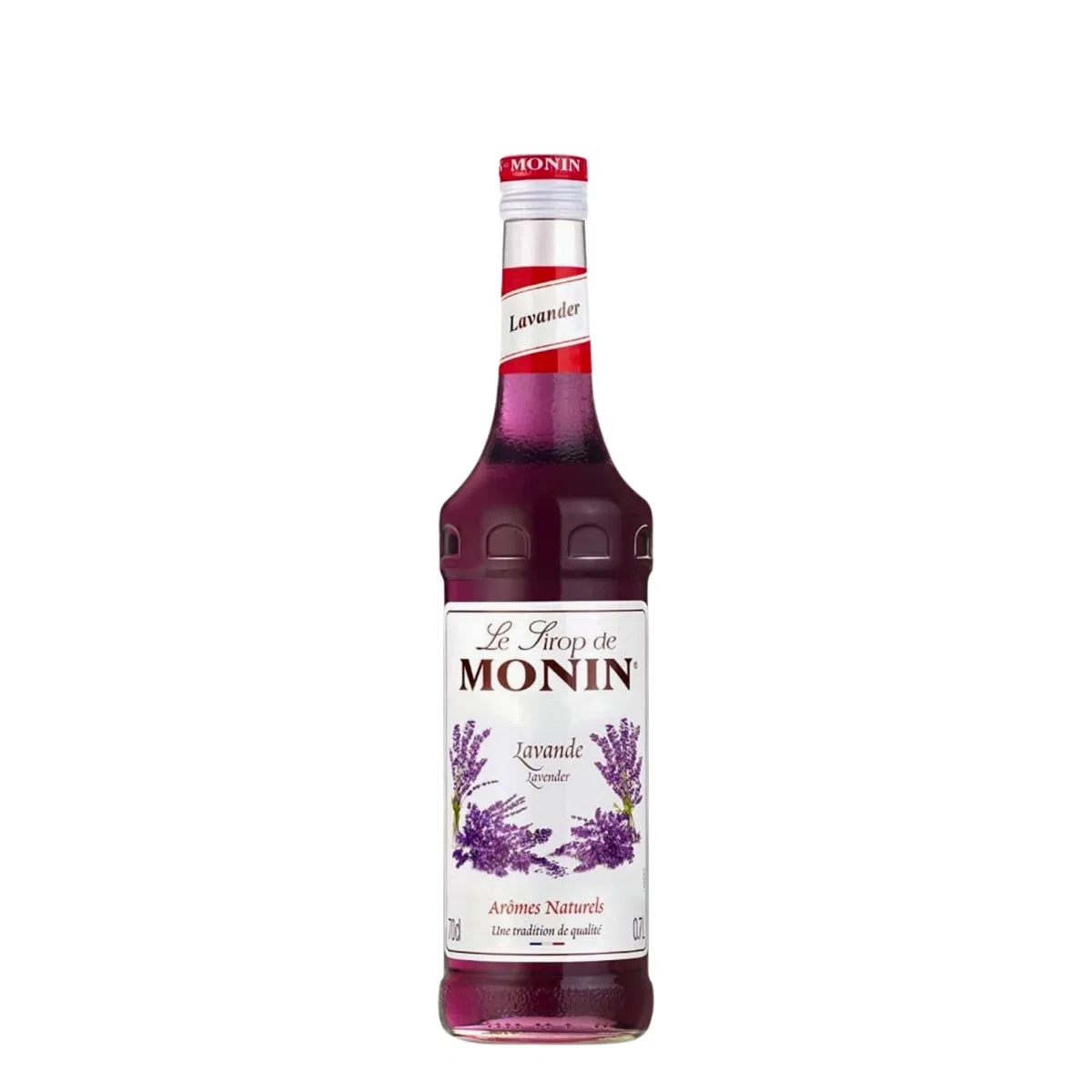 Monin Botella de jarabe de lavanda de 70 cl - Sabor a jarabe de lavanda para cócteles
