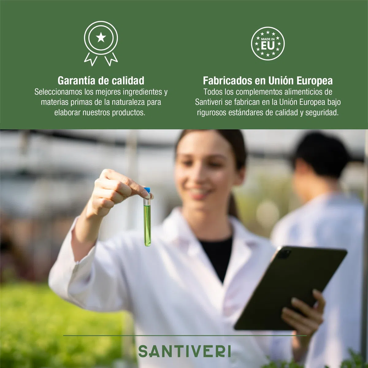 SANTIVERI – Complex Total, Complemento Alimenticio a Base de Extractos de Plantas y Vitaminas, Triple Acción, Ayuda al Bienestar de las Vías Respiratorias, la Garganta y las Defensas – 200 ml