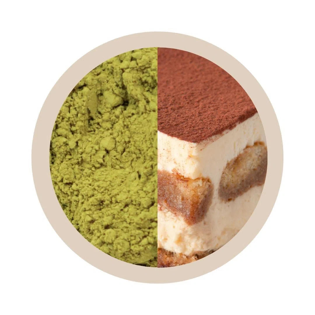 Matchaflix | Té Matcha Premium Tiramisú | Té en Polvo | Matcha en Polvo | 100g (Doypack)