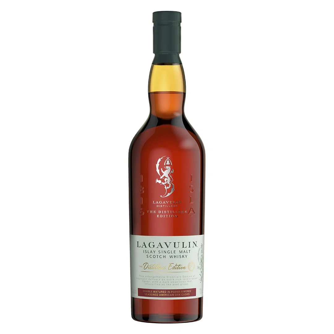 Lagavulin Distillers - Whisky escocés puro de malta