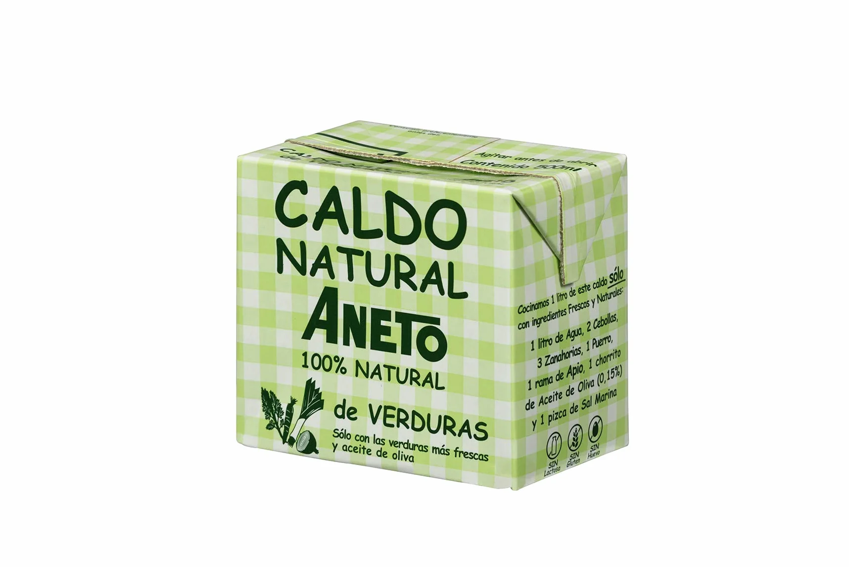 Aneto Caldo de Verduras 0,5 litros Pack 6