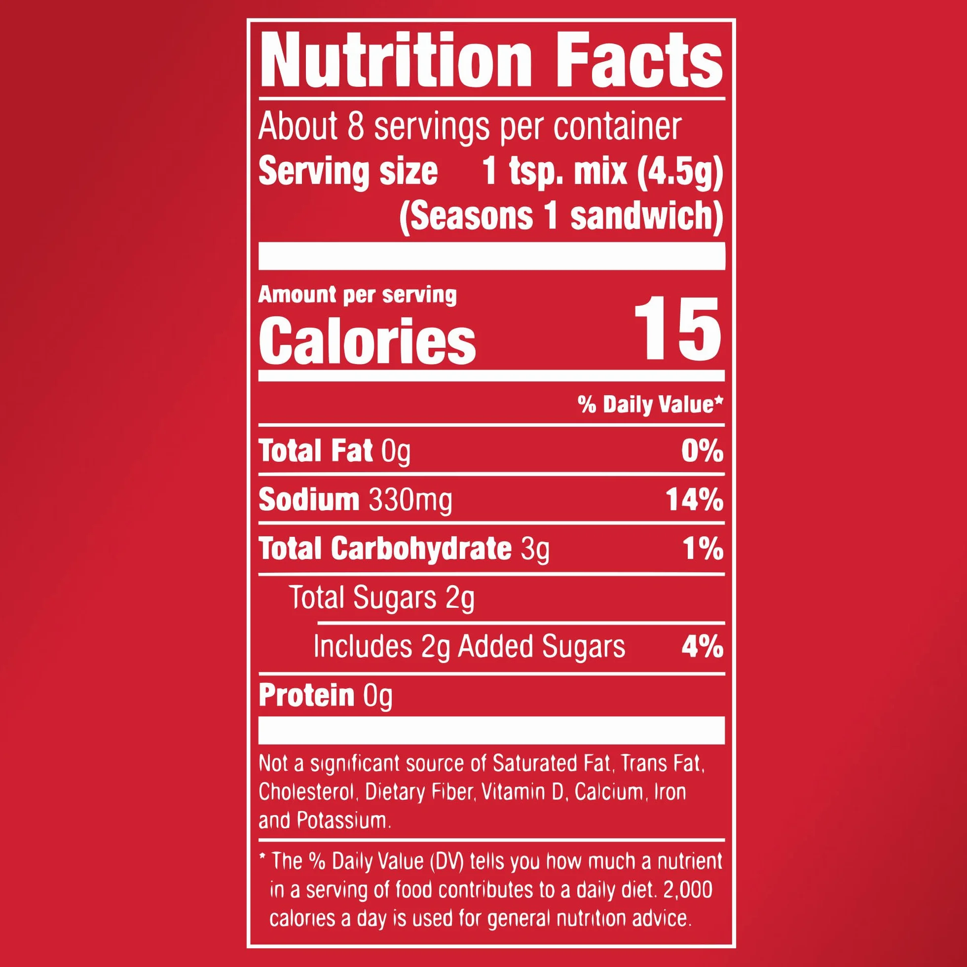 McCormick Sloppy Joe Mix, (1) 1.31 oz. packet