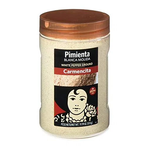 Pimienta blanca molida 510 g Carmencita
