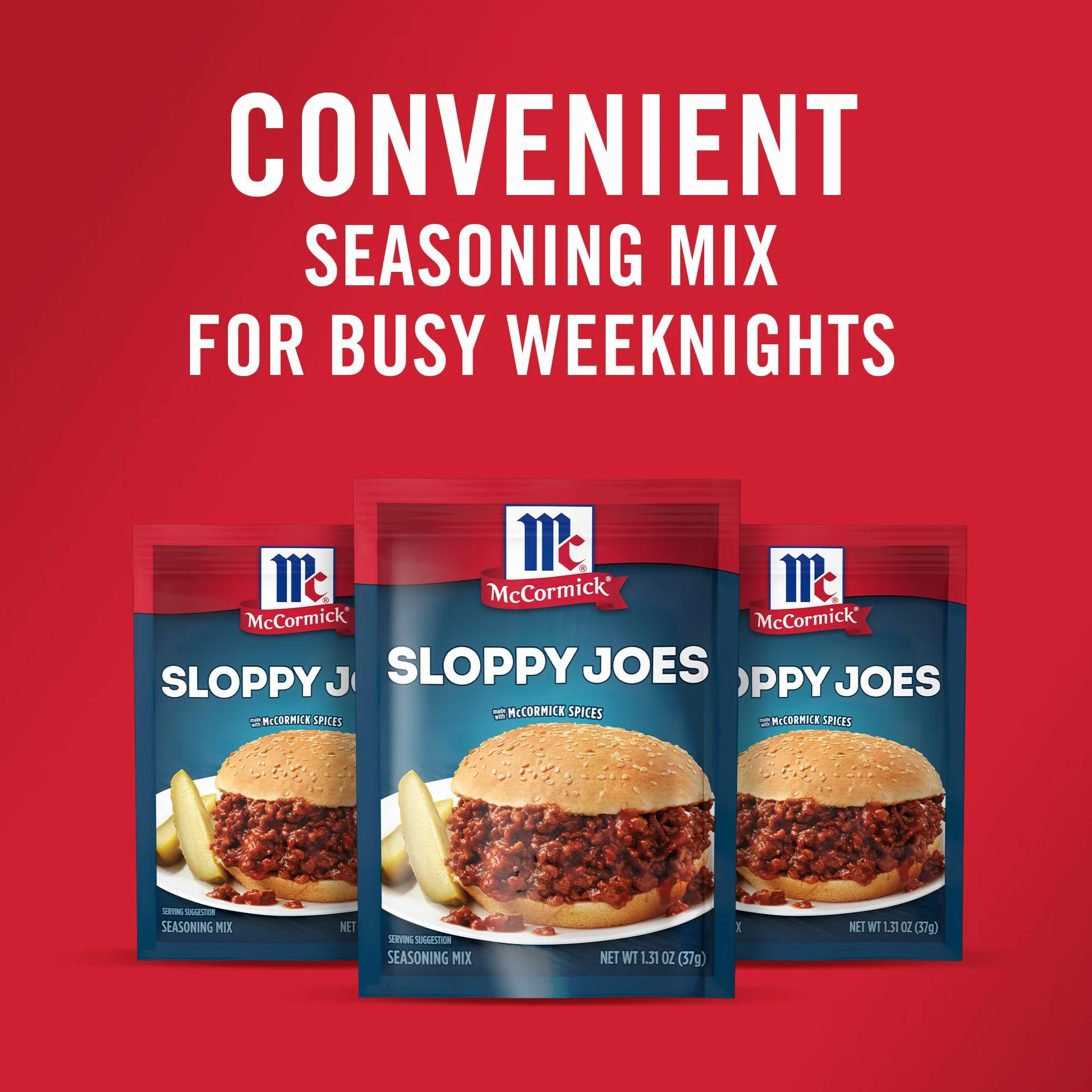 McCormick Sloppy Joe Mix, (1) 1.31 oz. packet