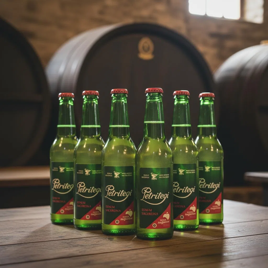 Petritegi Sidra D.O. Euskal Sagardoa 33 cl – Sidra Natural Vasca 6% Vol | Elaborada 100% con Manzana Autóctona | Fresca, Equilibrada y Artesanal (Pack 6)