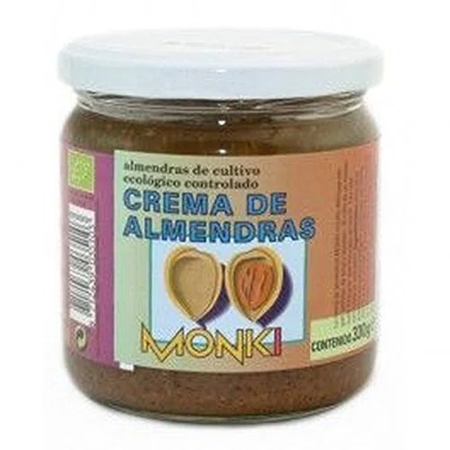 Crema Almendras Tostada Bio 330 Gr de Monki