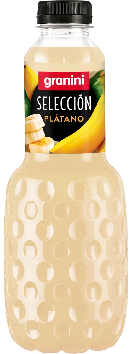 Granini - Néctar de plátano a partir de zumo de plátano con edulcorante Pack 6 x 1L Selección