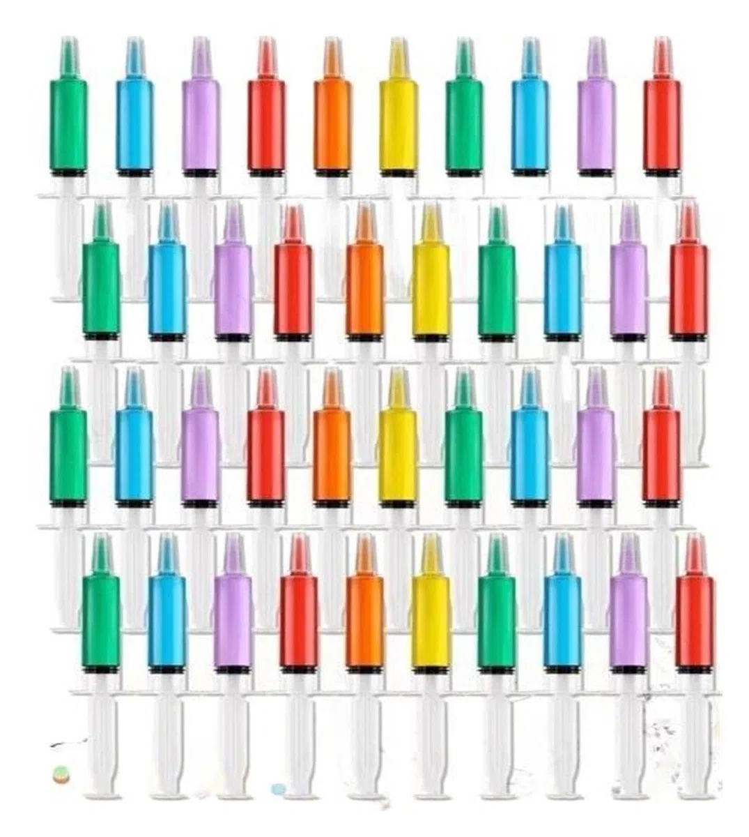 20-150 Uds. Jeringas de chupito de gelatina for Fiestas, jeringa líquida for Fiestas de 20ml/0,68oz(150Pcs)