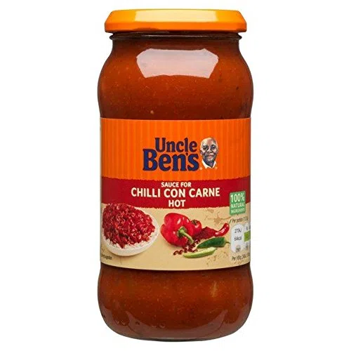 Uncle Ben's Chili Con Carne Salsa Picante 450g (Paquete de 2)