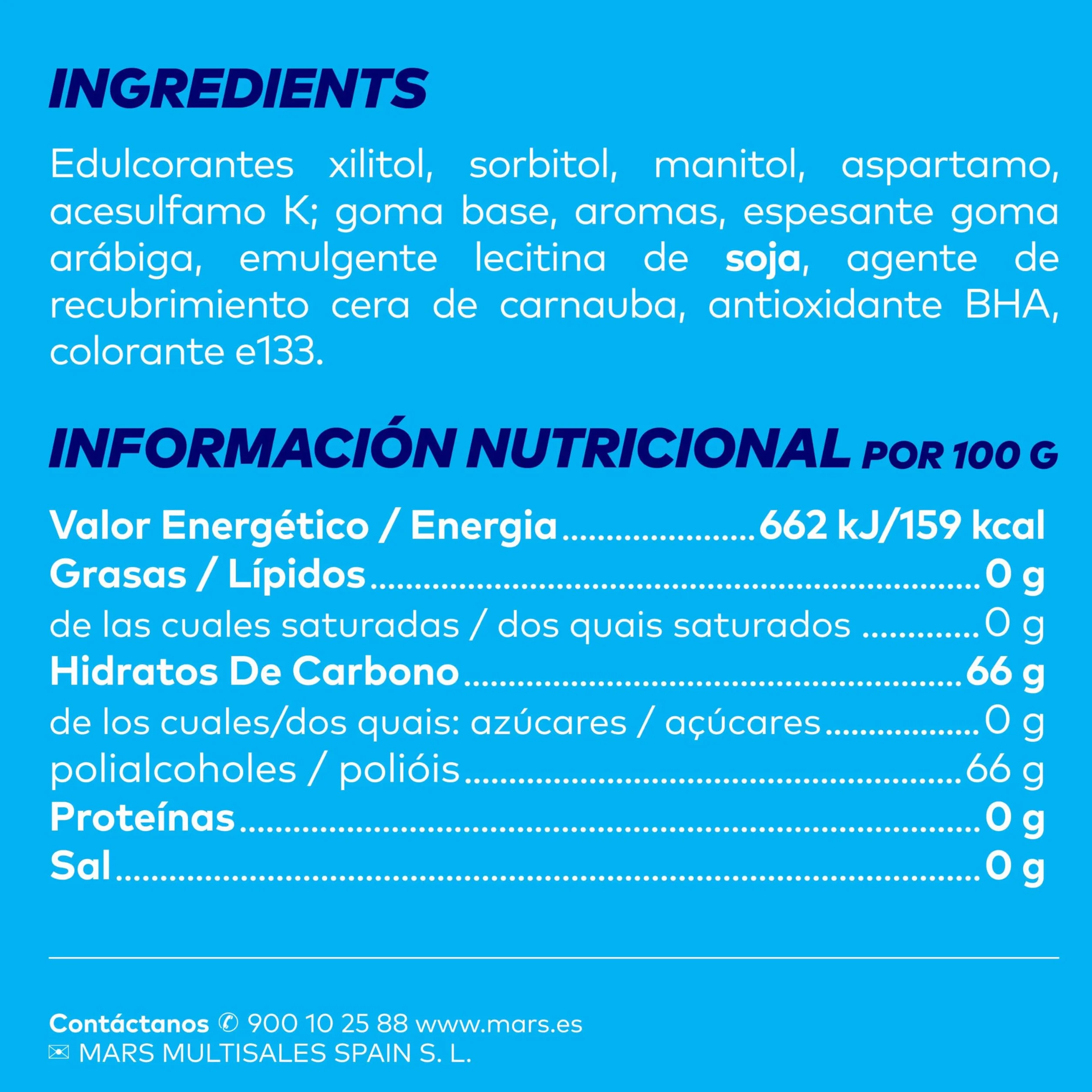 Orbit Refreshers, Bote de Chicles Sin Azúcar Sabor Bubblemint que proporciona frescura inmediata en formato gragea (6 x 30 chicles)