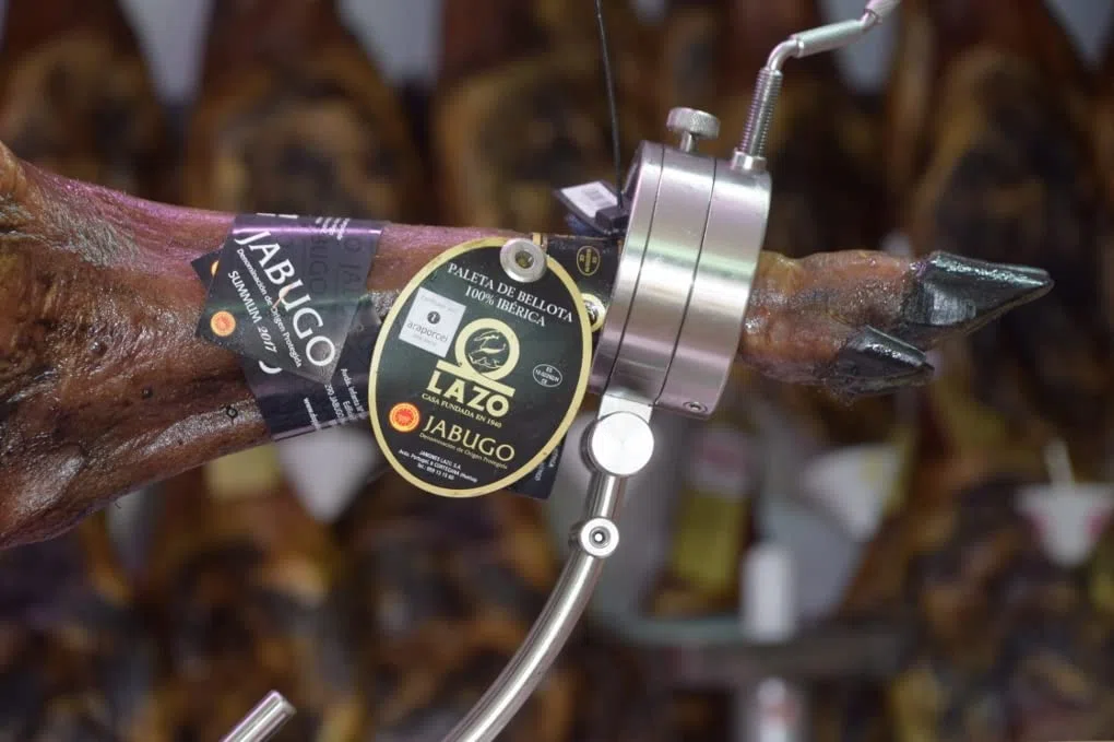 Paleta de Bellota 100% Ibérica D.O.P. Jabugo «Summum» LAZO (5 a 5.500 Kg Aprx)