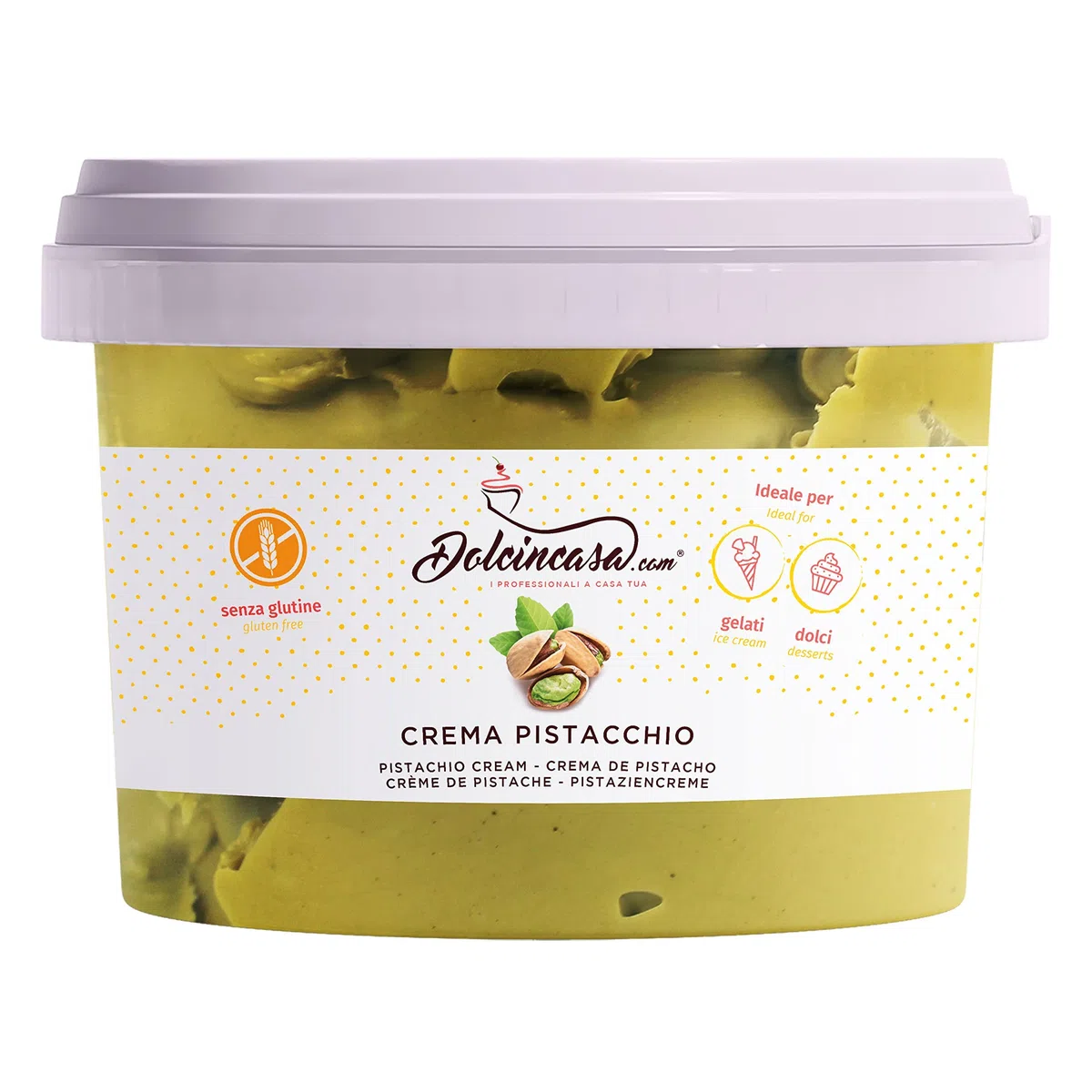 Crema de Pistacho para untar o rellenar 500 gr. sin gluten