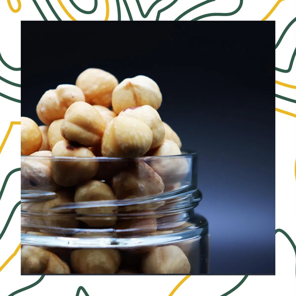 Avellanas IGP ITALIANAS - 200 g - Tostadas - Frutos secos envasados ​​al vacío ricos en vitamina E