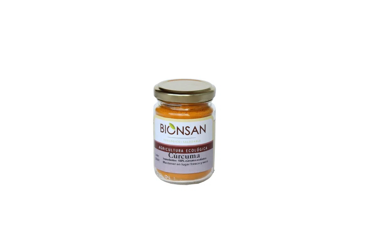 Bionsan Cúrcuma en Polvo Ecológica - 4 tarros de 75 gr - Total: 300 gr